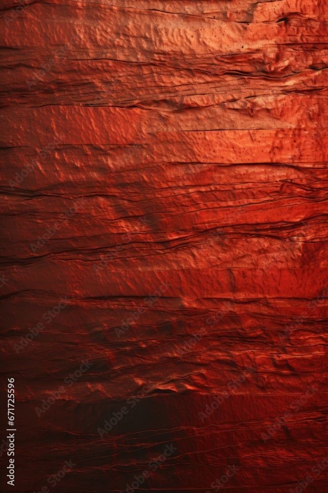 A close-up view of a red paper background. This versatile image can be used for various projects