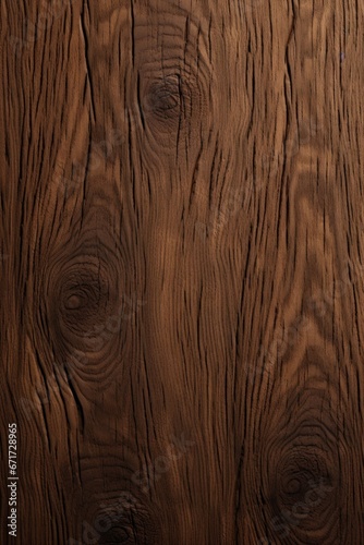 A detailed close-up view of a wooden surface featuring prominent knots. This image can be used to depict natural textures, woodworking, construction materials, or rustic themes.