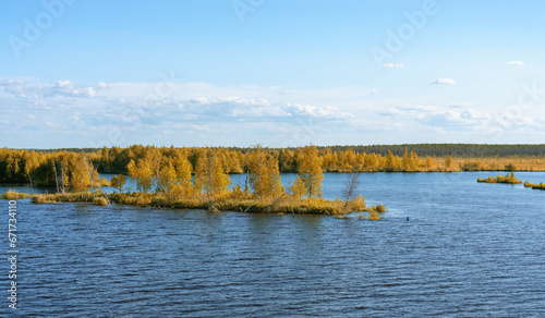 Water landscapes of Lake Onega
