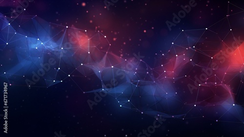 abstract background with triangles and stars