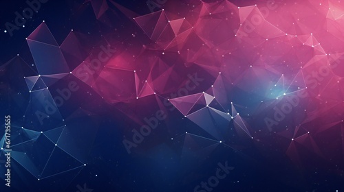 abstract background with triangles and stars