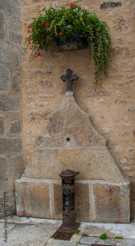 Fontaine, Le Malzieu, Lozère, France photo