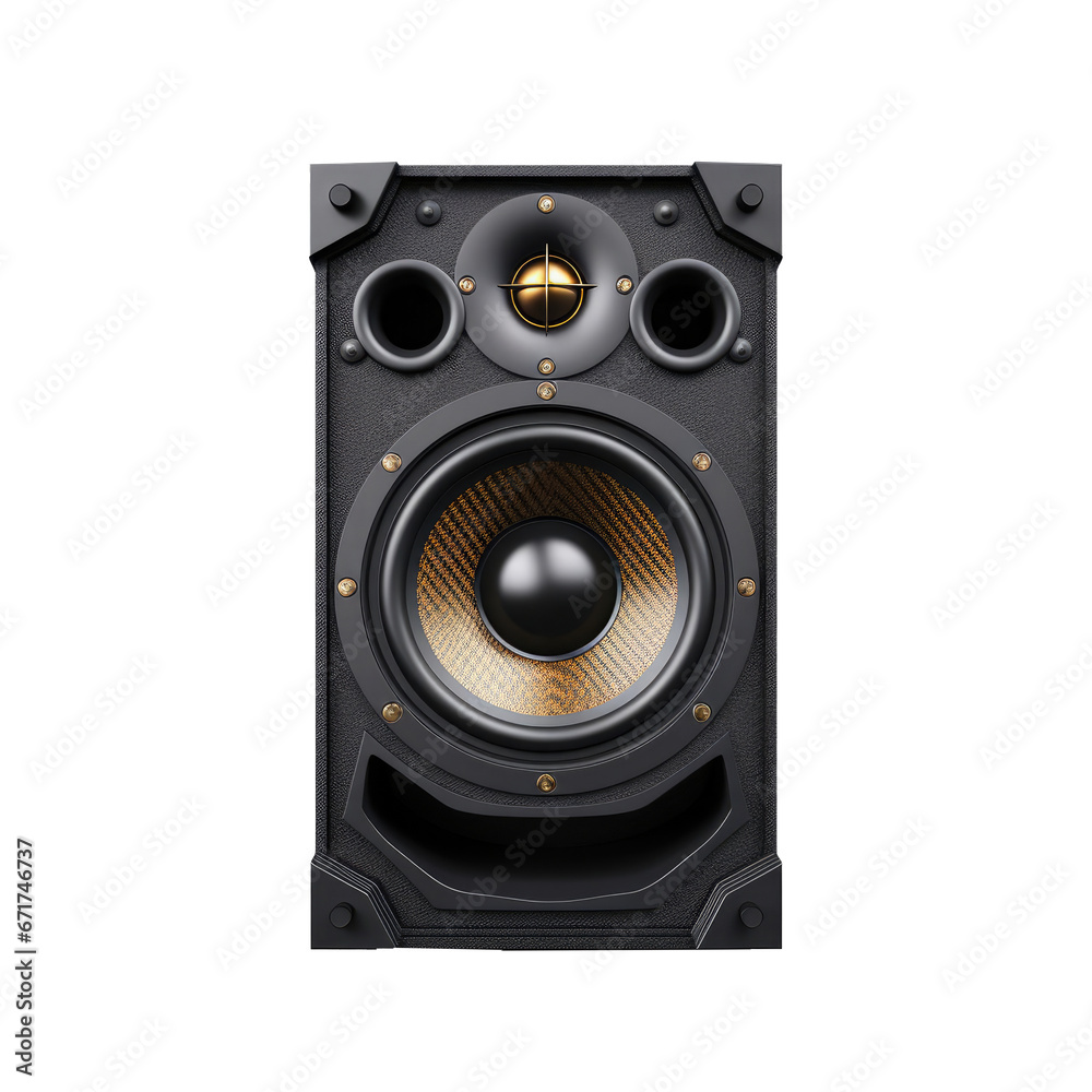 a single Speaker black advertisement product shot, isolated on a transparent background. . PNG, cutout, or clipping path. a single Speaker black advertisement product shot, isolated on a transparent background. . PNG, cutout, or clipping path.