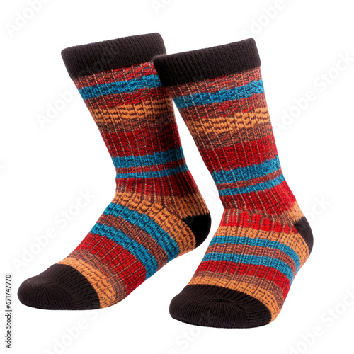 pair of socks isolated