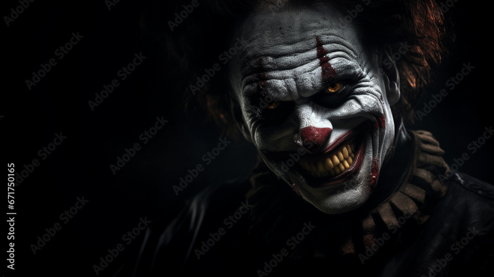 Portrait of the Halloween Clown
Portrait of the Halloween Clown