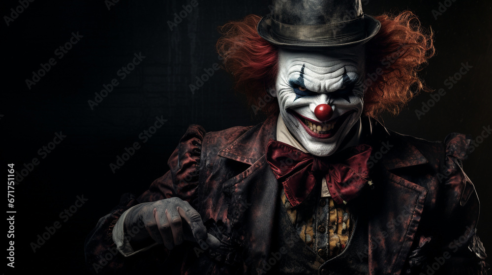 Portrait of the Halloween Clown
Portrait of the Halloween Clown