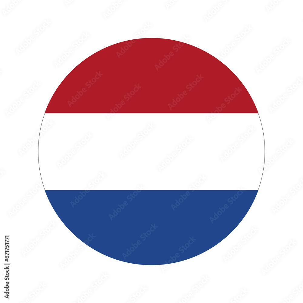 Netherlands flag simple illustration for independence day or election Netherlands flag simple illustration for independence day or election