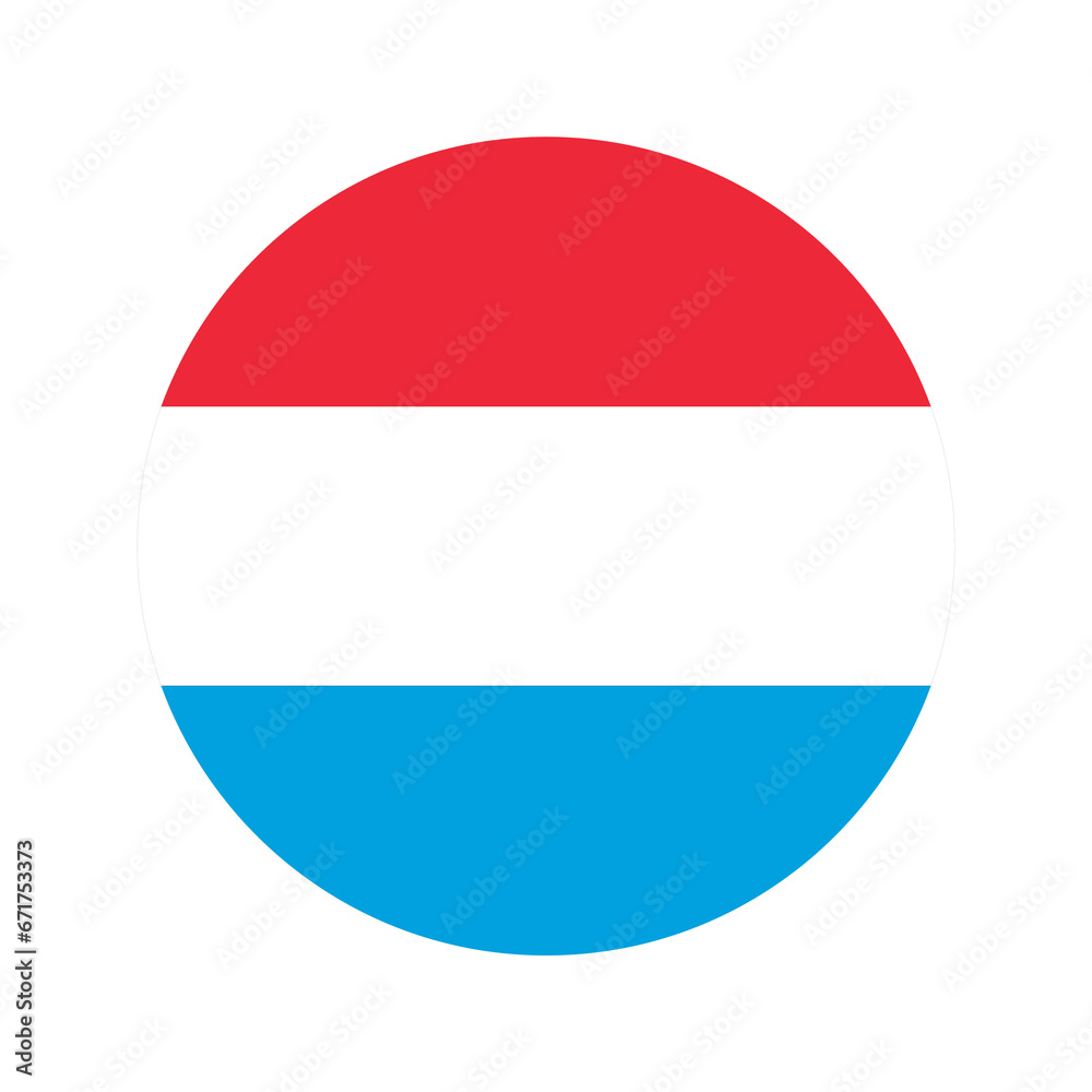 Luxembourg flag simple illustration for independence day or election Luxembourg flag simple illustration for independence day or election