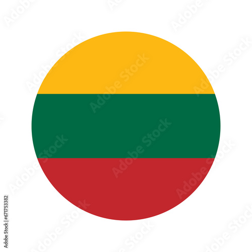 Free Download Lithuania flag simple illustration for independence day or election - GFXLoad