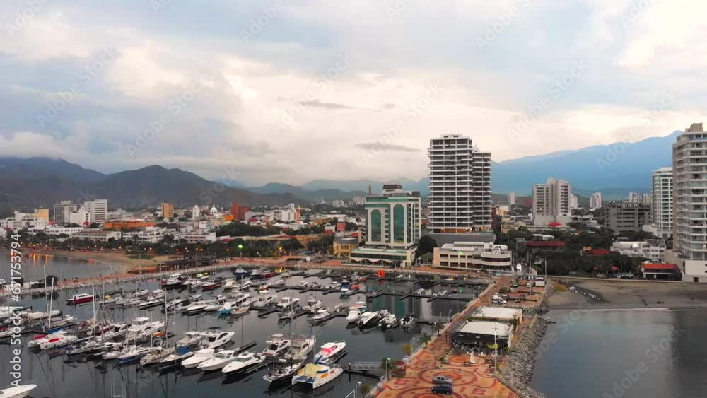 Aerial shots of the Navy of Santa Marta, Colombia Aerial shots of the Navy of Santa Marta, Colombia