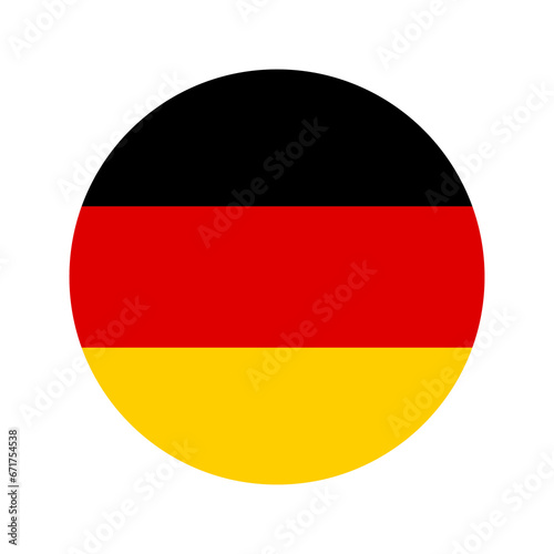 Germany flag simple illustration for independence day or election