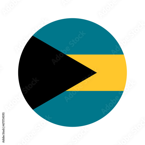 Free Download Bahamas flag simple illustration for independence day or election - GFXLoad