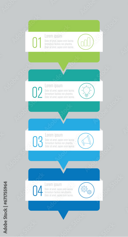 infographics design with speech bubble flat vector infographics design with speech bubble flat vector