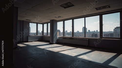 Empty office room photo  Corporate blank office room photography