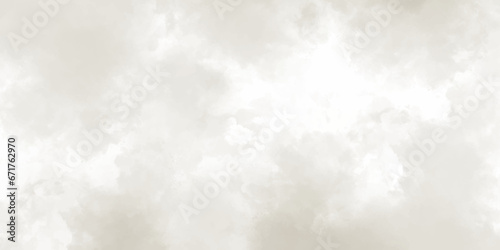 White paper background illustration with soft brown vintage or antique distressed texture on borders in light pale white or beige color, elegant solid plain white background with faint marbled sponge.