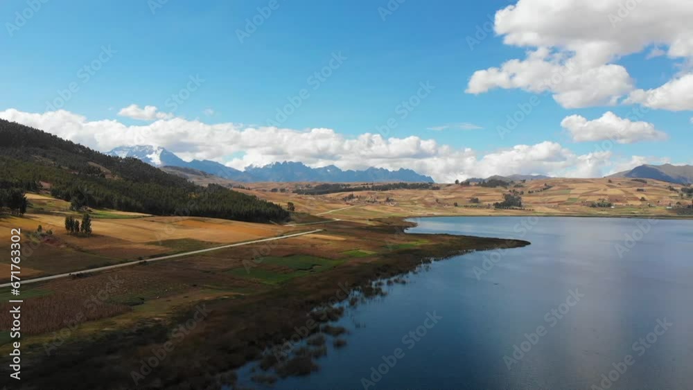 Landscapes of the city of Yucay, capital of the district of Yucay in the province of Urubamba, Peru. Landscapes of the city of Yucay, capital of the district of Yucay in the province of Urubamba, Peru.