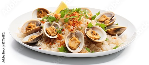 Tasty Fried Rice Dish with Clams