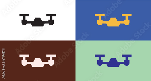 Drone icon illustration isolated vector sign symbol