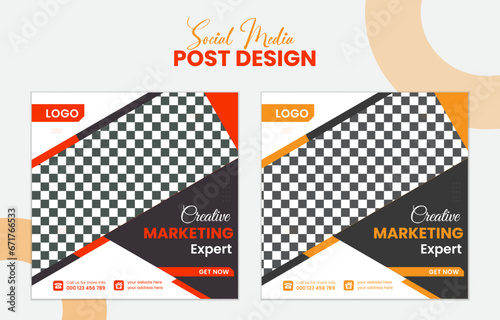 Real state social media post design