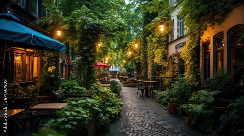 Surprisingly cozy streets of Berlin