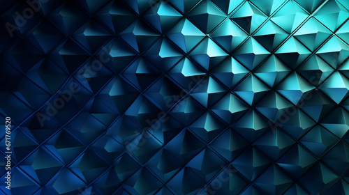 Texture géométrique dégradé de bleu 