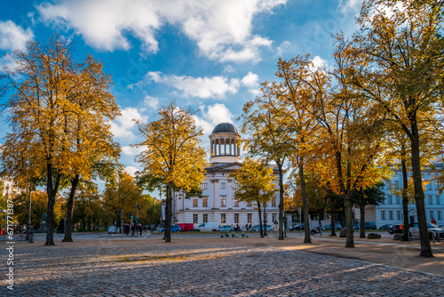 Obraz na płótnie Museum Berggruen view in Berlin w salonie