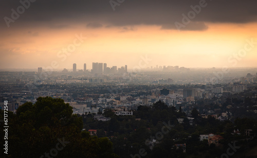 Ein Blick über Los Angeles