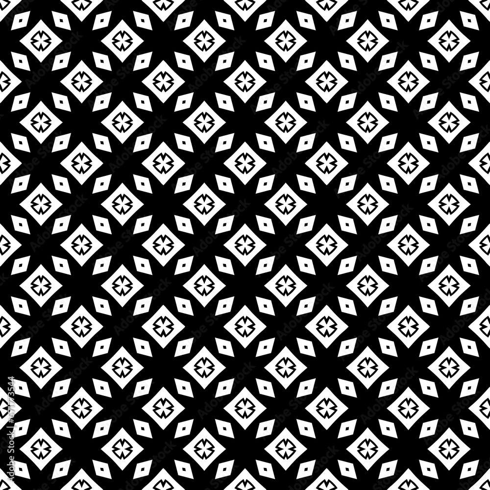 Black seamless abstract pattern. Overlay for background and backdrop. Ornamental design. PNG graphic illustration with transparent background.