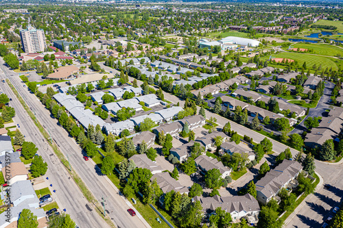 Aerial image of Wildwood, Saskatoon