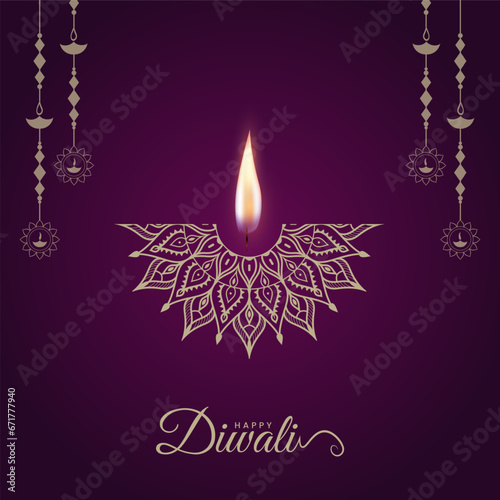 Happy Diwali Social Media Post for Advertisement, Status Wishes, Banner, Greeting Card