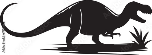 Dinosaur EPS, Dinosaur Silhouette, Dinosaur Vector, Dinosaur Cut File, Dinosaur Vector
