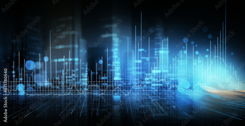 Background conceptual image with market graphs and diagrams Background conceptual image with market graphs and diagrams