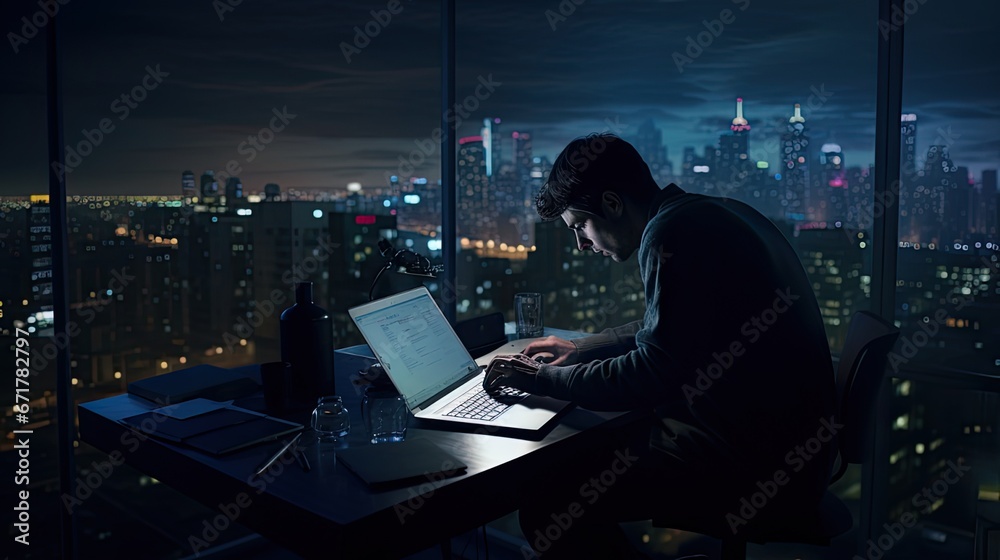 custom made wallpaper toronto digitalcyberattacks while simultaneously drawing attention to the laptop screen as a focal point.
