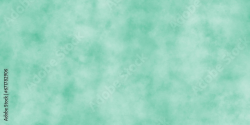 Abstract green background with space and watercolor design in illustration .Grunge background frame Soft green watercolor background. Grunge Design, vector illustration .