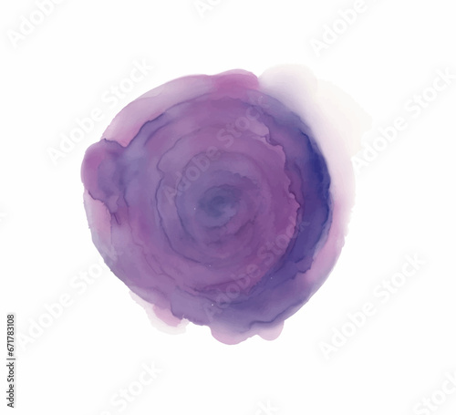 Abstract purple watercolor background. Watercolor splash
