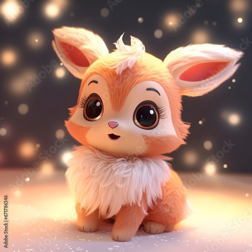 Starry Christmas: An Adorable Tiny Reindeer