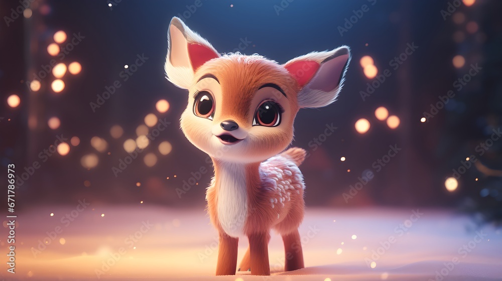 Starry Christmas: An Adorable Tiny Reindeer Starry Christmas: An Adorable Tiny Reindeer