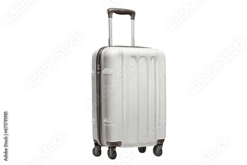 Suitcase Isolated on a Background .