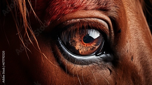 horse eye closeup © Nabeel