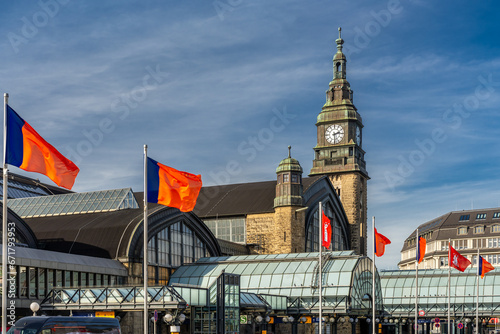 Hamburg, Germany. The main railway station (German: Hauptbahnhof). photo