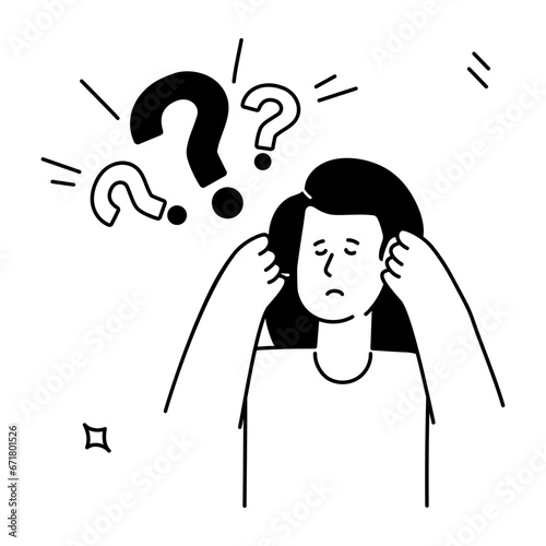 Confused Woman 
