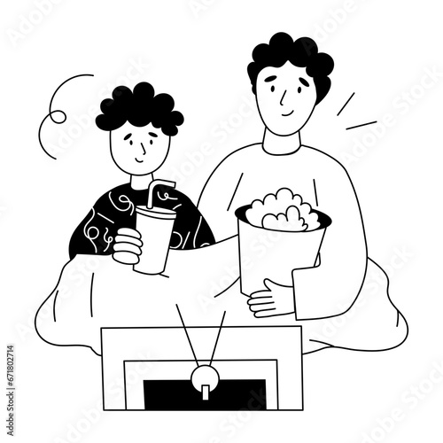 Watching Tv
