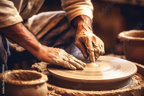 From Clay to Creation: Exploring the World of Pottery's Artisan - Ai Generative
