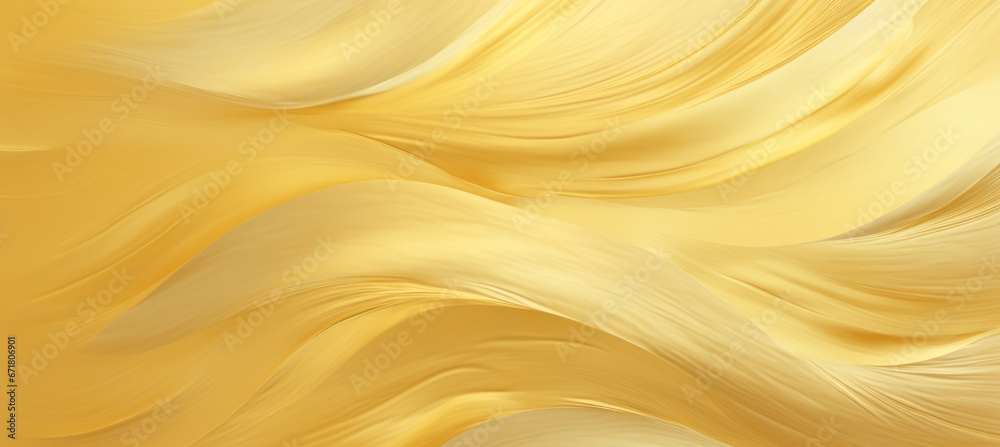 Abstract Gold Wave Pattern with Feathers Abstract Gold Wave Pattern with Feathers