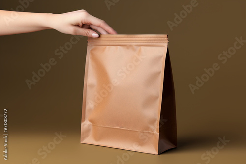 paper bag mockup packaging product designs template 