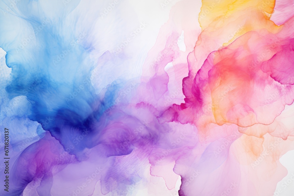 Beautiful delicate watercolor colored colorful background for various designs, postcards, background for texts, price sheets.	