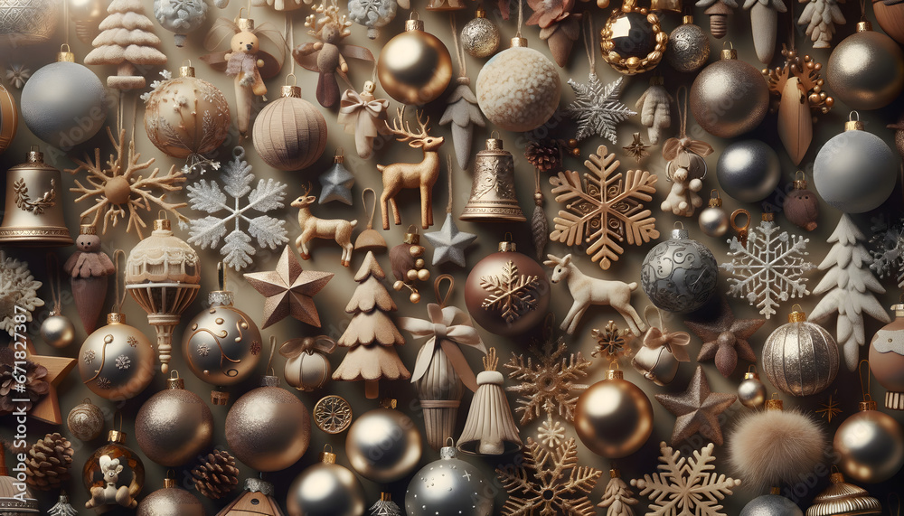 christmas baubles, christmas balls, generative ai christmas baubles, christmas balls, generative ai
