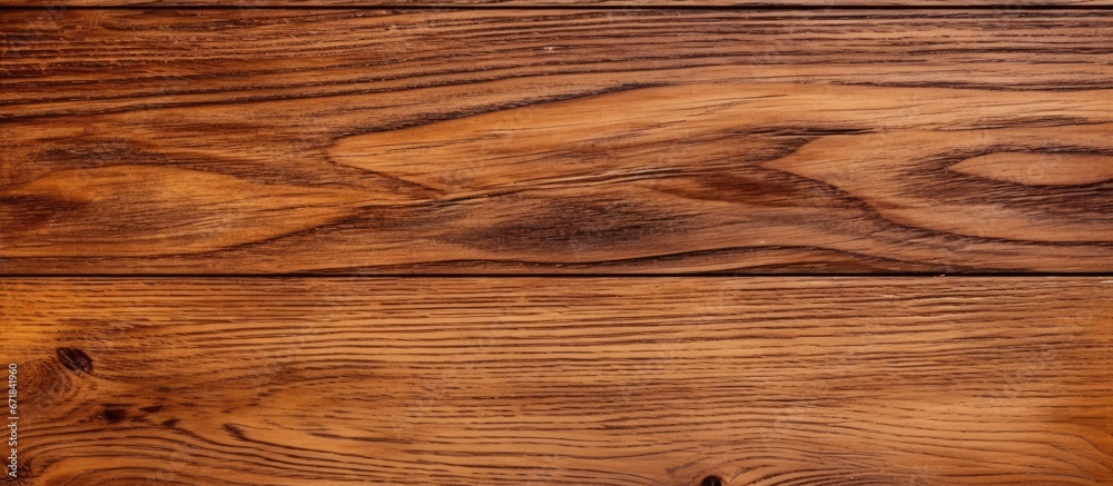 Background of a texture with a rough grain surface and a board made of brown wood Background of a texture with a rough grain surface and a board made of brown wood