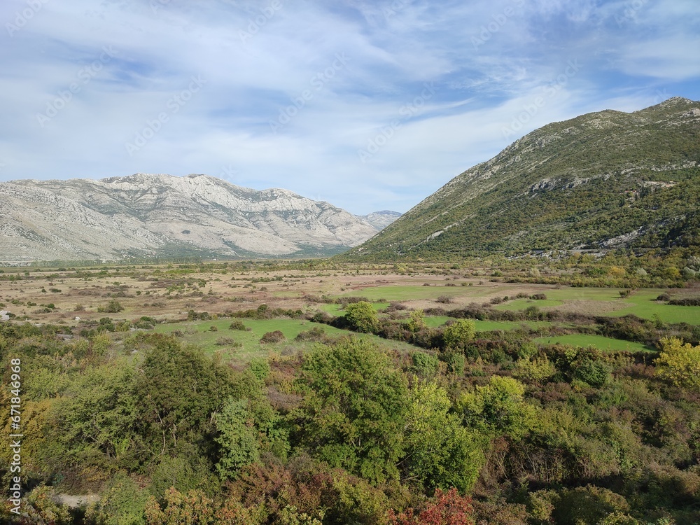 landscape with mountains and clouds landscape with mountains and clouds