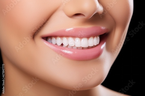 close up of a person with a smile